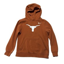 Nike Little Kids Texas Longhorns Pullover Hoodie Size Small 16 x 19.5