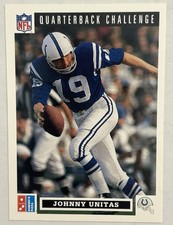 1991 Upper Deck Domino's Pizza Quarterback Challenge - Johnny Unitas #46 HOF B11