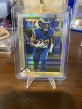2025 Topps Chrome Football Blake Corum Refractor #171 Rams