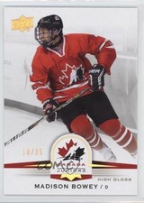 2014 Upper Deck Team Canada Juniors High Gloss 18/25 Madison Bowey #10 0f2