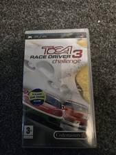 Toca Race Driver 3 Challenge Sony PSP UMD Video Game with Manual