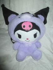 Kuromi Sanrio Large Plush Purple Bear Backpack Bag 19 Hello Kitty Brand New