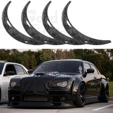 For Chrysler 300 SRT 4x 4.5" Car Fender Flares Extra Wide Body Kit Wheel Arches