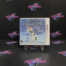 Frozen Olaf's Quest Nintendo 3DS Complete - 1 Year Warranty VG