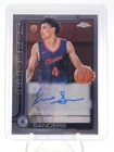 KOBE SANDERS 2025-26 TOPPS CHROME ROOKIE AUTOGRAPH AUTO #TCAR-KS CLIPPERS Q7688
