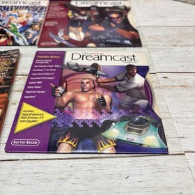 Lot of 8 Official Sega Dreamcast Magazine Demo Discs Vol. 5 7 8 9 10 11