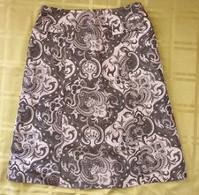 - New Express A shape grey Women  s skirt- 4