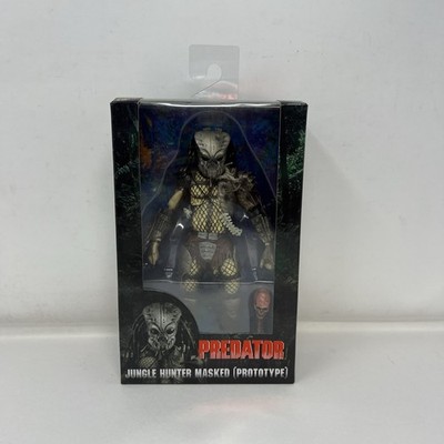 Neca Predator Jungle Hunter Masked Prototype Figure 30th Anniversary Opened