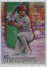 2021 Bowman's Best Green Refractor 93/99 JT Realmuto #77 04br