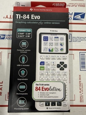 Texas Instruments TI-84 EVO Internet Graphing Calculator NIB Factory New Sealed
