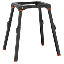 Griddle Leg Kit with Adjustable Legs and Base Collapsible Sturdy Steel 1-Piece