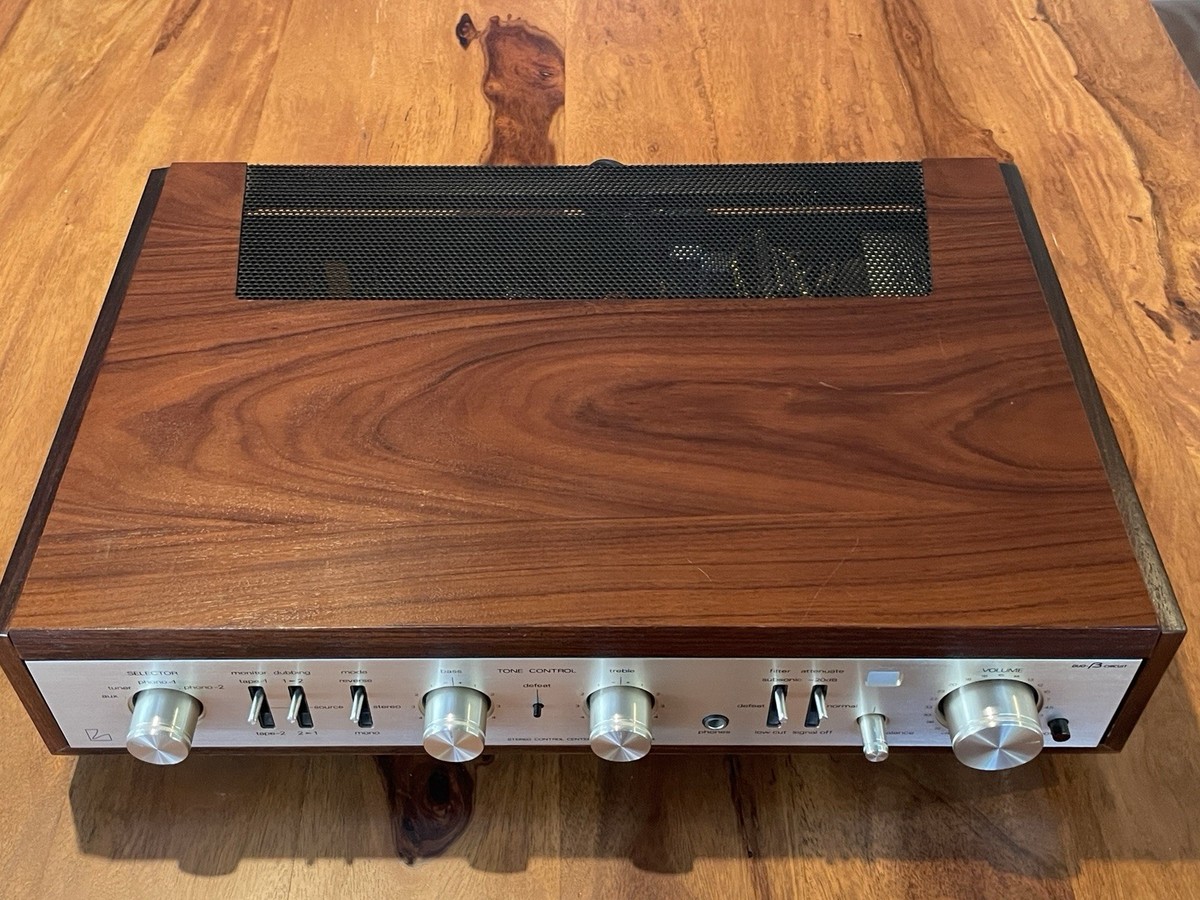 Luxman CL34 12AX7 12AU7 Tube Stereo Control Center Preamplifier