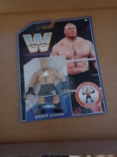 wwf hasbro  wwe mattel retros  series 1  the  beast brock lesnar   moc