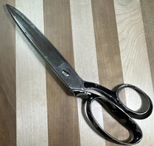 Vintage WISS U.S.A. Inlaid No. 20 Steel Forged Upholstery Tailor Scissors