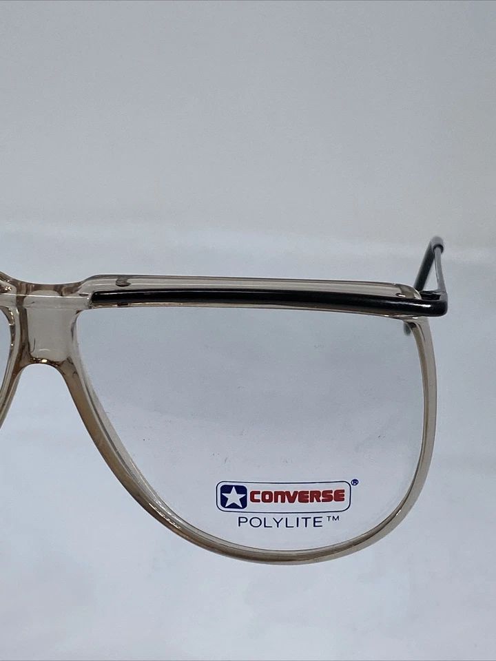 Marco de gafas CONVERSE by REM “VOLLEY” NOS Japón negro/claro 58-12-135 Foto 4 de 4