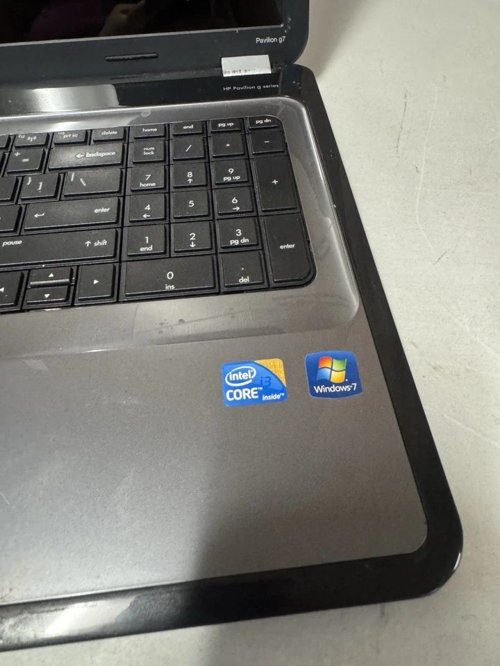💻 Ноутбук HP Pavilion G7 — Intel Core i3 — 4 Гб RAM — без дисплея — на запчасти ⚙️ - Изображение 2 из 4