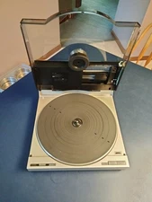 Technics SL-7 D-Drive Linear Turntable-Serviced-New Capacitors, New Tonearm Belt