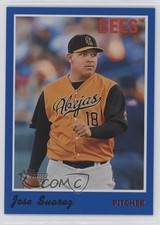 2019 Topps Heritage Minor League Edition Blue /99 Jose Suarez #42 02l6