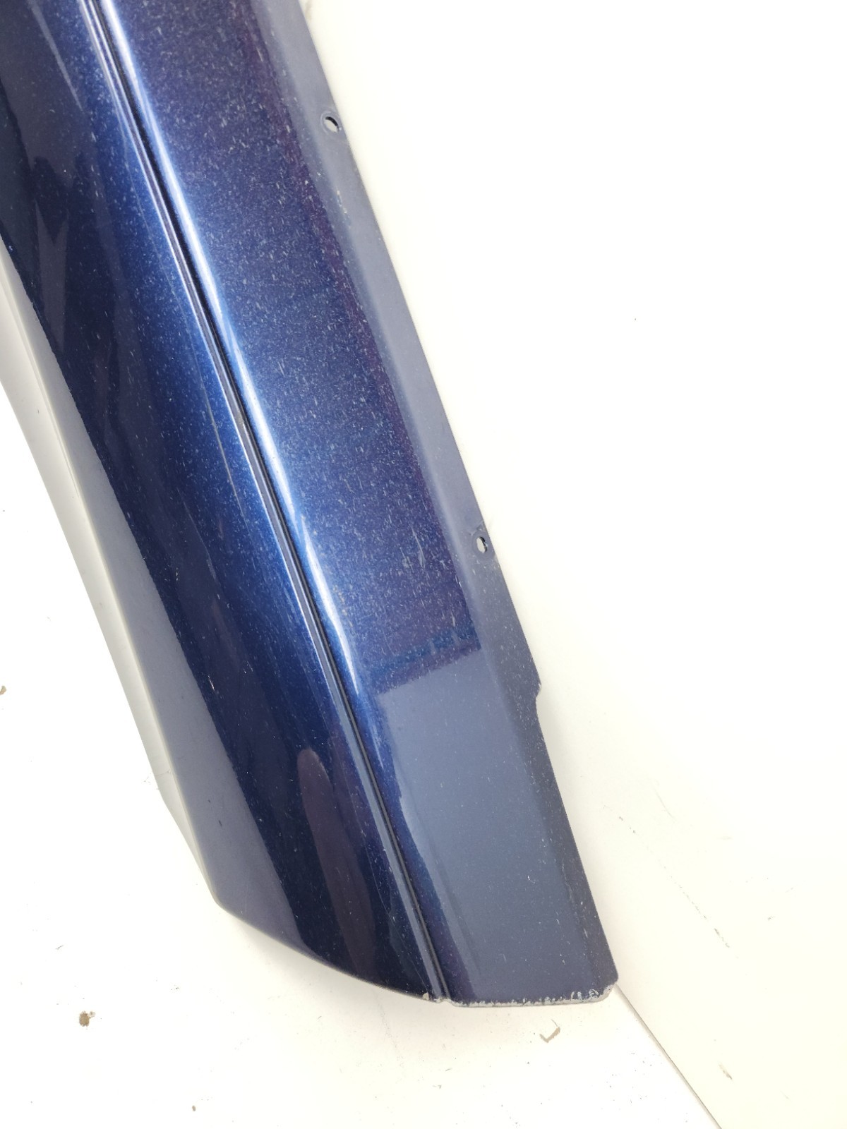 2012-2014 MCLAREN MP4-12C 650S SPIDER LEFT SIDE QUARTER ROCKER PANEL BLUE OEM
