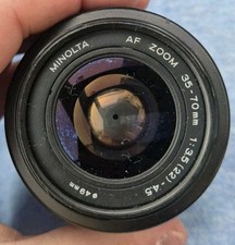 Minolta Maxxum AF Zoom Lens 35-70mm 1:3.5 22  49mm Lens