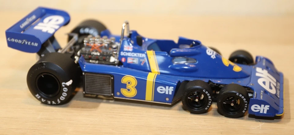 EXOTO TYRRELL FORD P34 J. Scheckter 3, G.P. Sweden OVP 1:18 - Bild 4 von 4