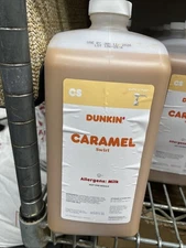 Dunkin Caramel Swirl New With Pump