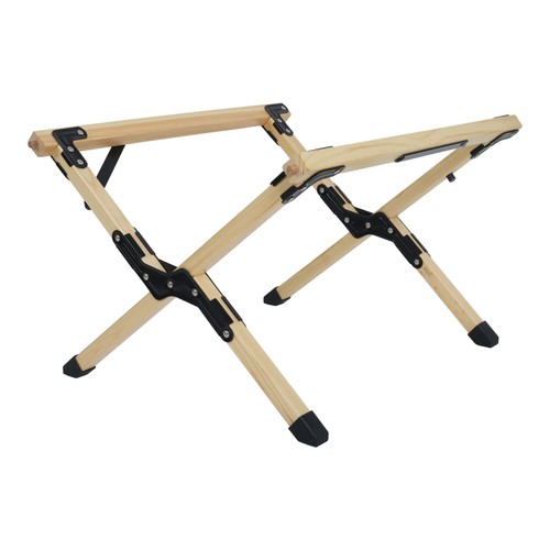 Portable Foldable Outdoor Picnic Table Natural Beech Wood Camping Table - Picture 6 of 17