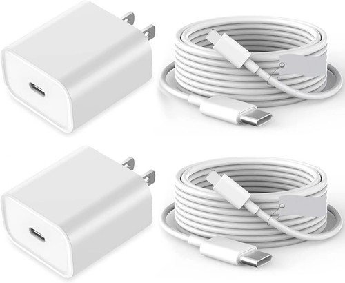 2PACK 20W Ungrade Super Fast Charger Type C For iPhone 14 13 12 11Pro Max Xs XR - Picture 16 of 24