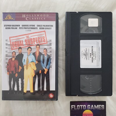 Original VHS DE: The Usual Suspects - Stephen Baldwin - Floto Games
