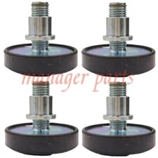 4PK Car Lift Rubber tray adjustable Heightening Feet Pads Shaft diameter 38mm