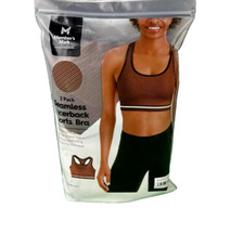 Member's Mark Seamless Racerback Sports Bra Size: XL 