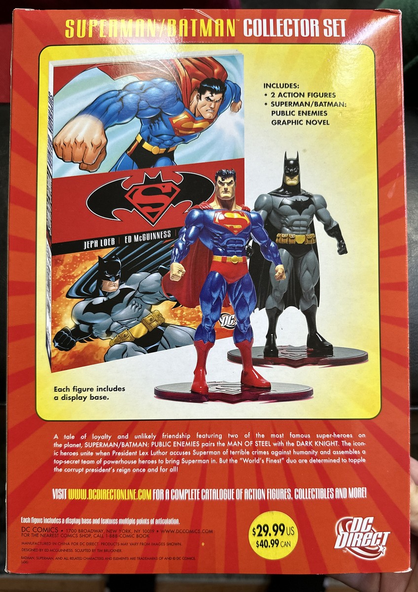 Superman/Batman - Collector Set w/ Public Enemies GN - DC Direct