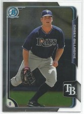 Casey Gillaspie Tampa Bay 2015 Bowman Chrome Prospect Card