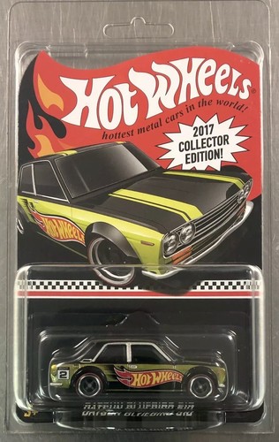 HOT WHEELS REDLINE DATSUN BLUEBIRD 510 2017 COLLECTOR EDITION SERIES 1:64 SCALE - Picture 4 of 4