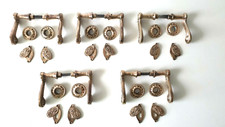 1 v. 6 Türgarnituren / Türbeschläge / Türdrücker / door handles / Jugendstil