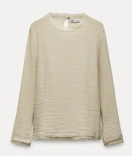 ZARA DOUBLE LAYER TOP ❤️ BNWT (Size - L)