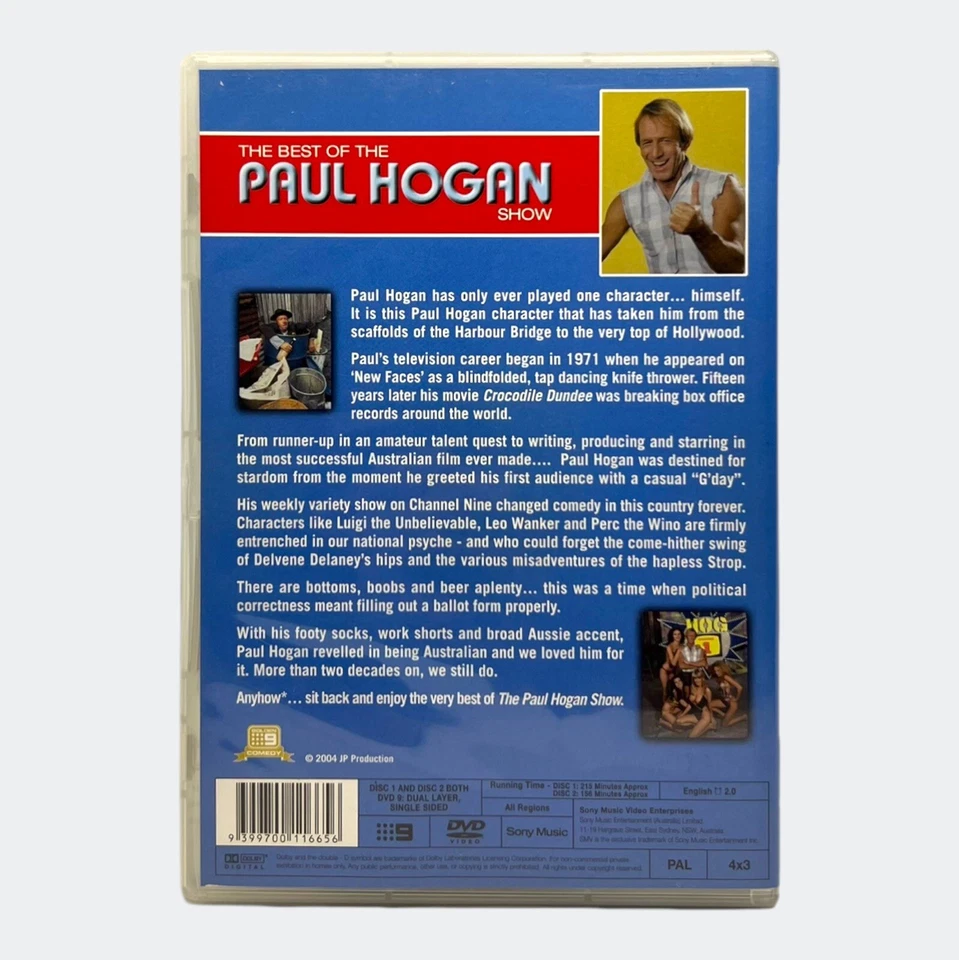 The Best of the Paul Hogan Show + Paul Hogan: Twice as Funny DVDs - Region ALL - Image 4 of 4
