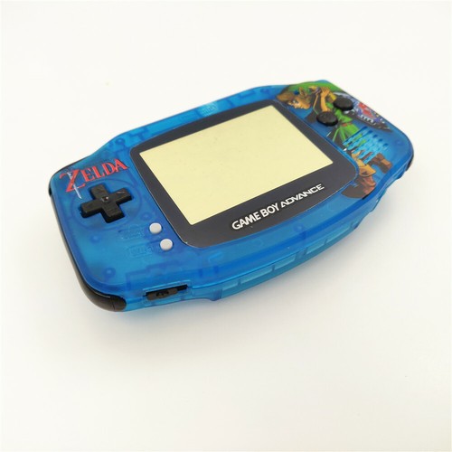 Funda protectora azul transparente con espada Zelda Link para Nintendo Game Boy Advance - Imagen 2 de 7