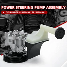 For Mopar Power Steering Pump 5181854AA Dodge Charger Challenger Cherokee 300