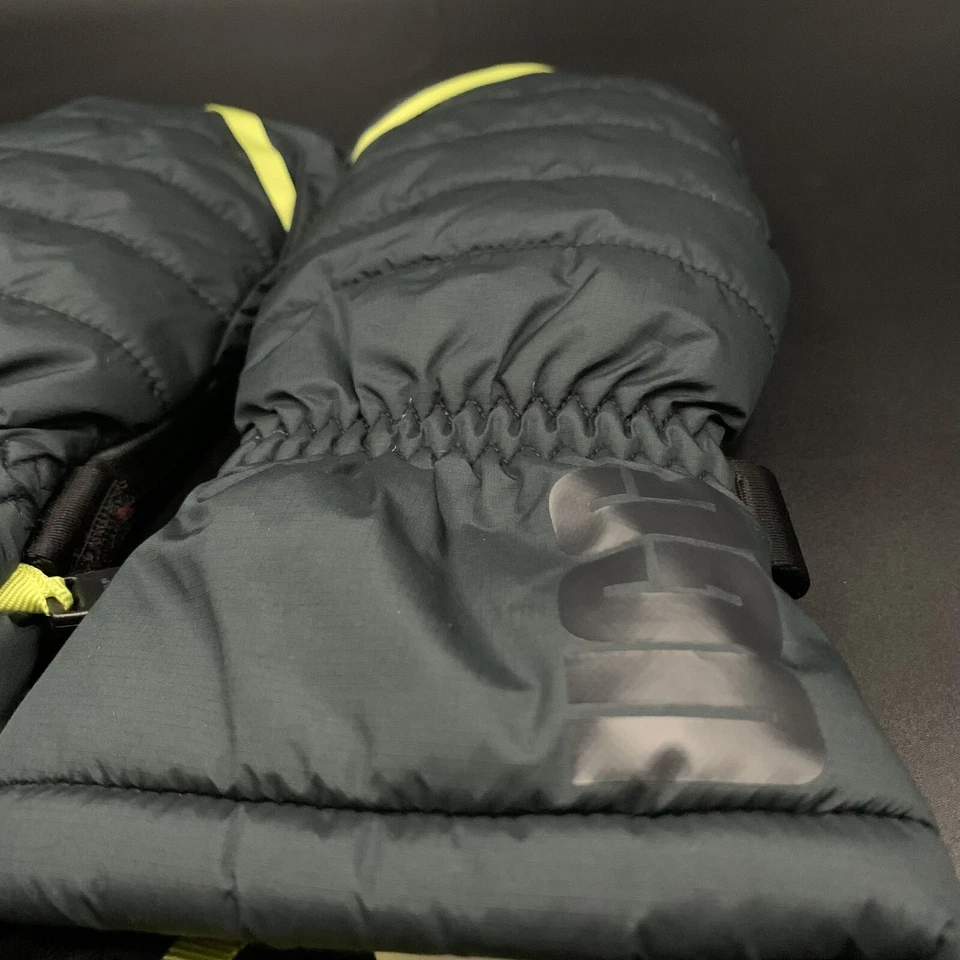 MITONES UGG SHASTA HOMBRE TALLA M NEGROS IMPERMEABLES CORREA PUÑO TORMENTA PIEL SINTÉTICA Foto 3 de 4