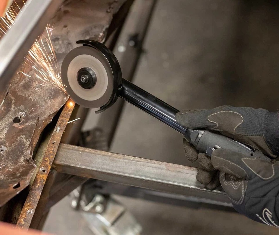 Herramienta de corte de aire Eastwood alcance extendido bajo perfil cabezal de corte 4 pulgadas Foto 4 de 4