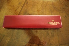 VINTAGE HELVETIA WATCH HARDSHELL DISPLAY STORAGE BOX CASE ALL MODELS MENS WOMENS