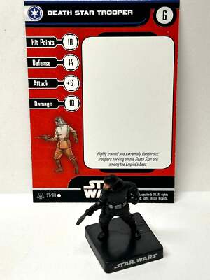 Star Wars Alliance and Empire 27/60 Death Star Trooper (C) Miniature