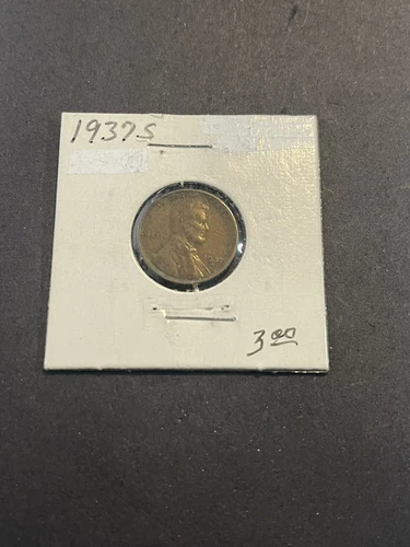 1937-S Lincoln Wheat Cent VF-XF X1566
