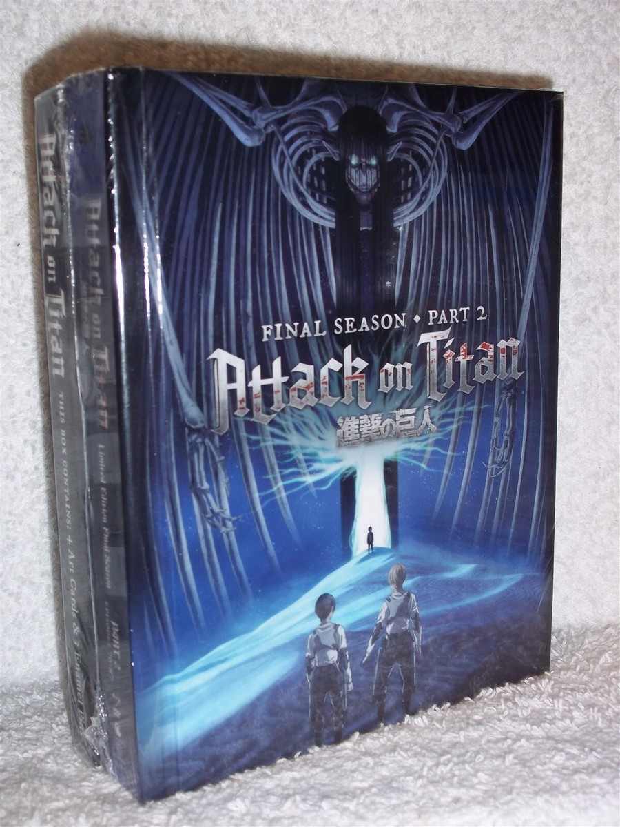 Attack on Titan The Final Season Part 2 (Blu-ray, 2023, LIMITED