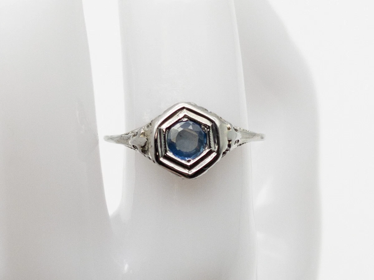 Antique sapphire rings ebay sale