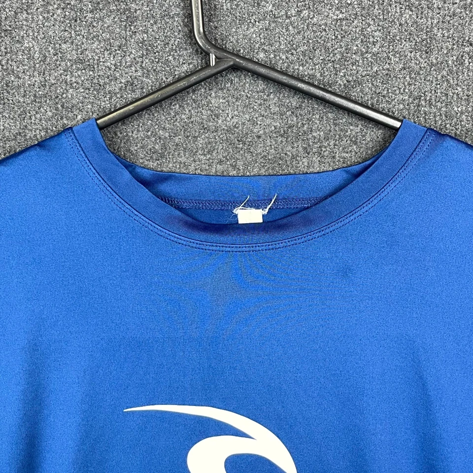 Camiseta Ripcurl Para Hombre Camiseta Talla XL Azul Manga Corta Cuello Redondo Logo Estampado Natación Foto 2 de 4