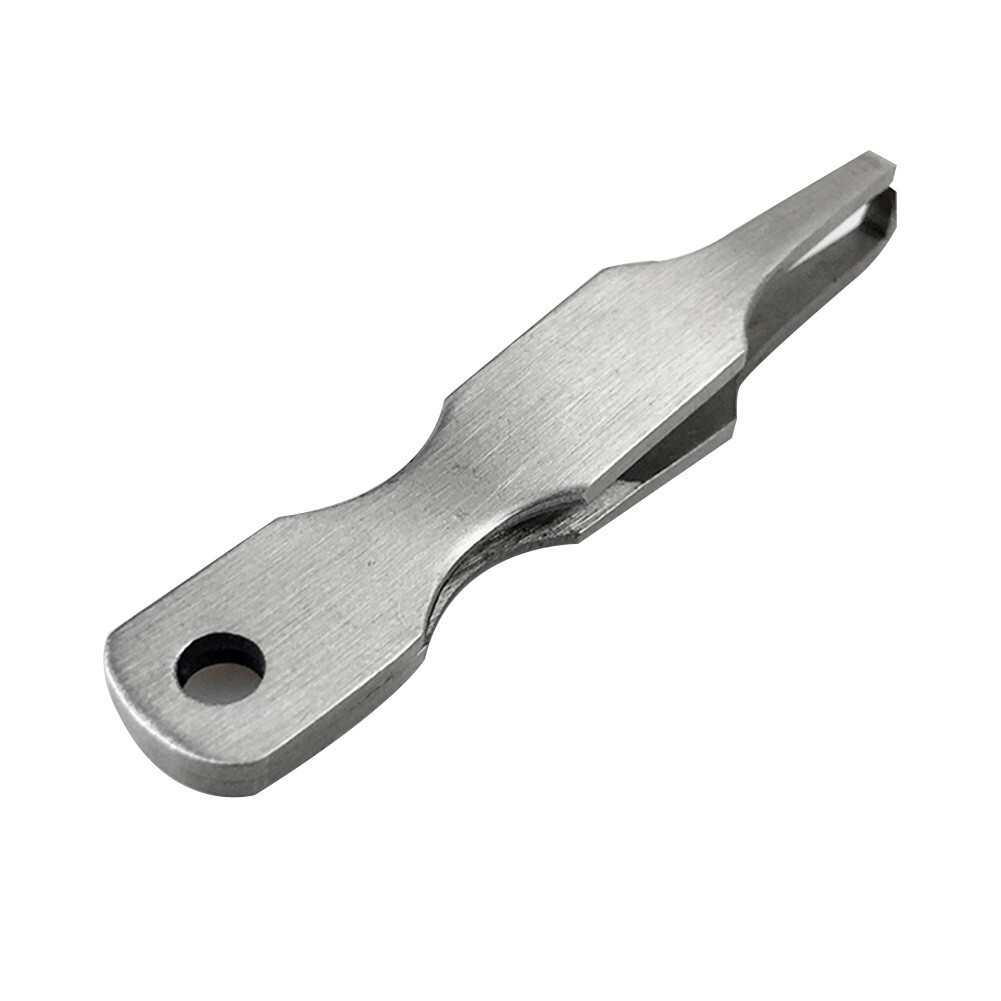 Compact and Durable Tool for Fishing Line Cutting and Hook Eye Cleaning