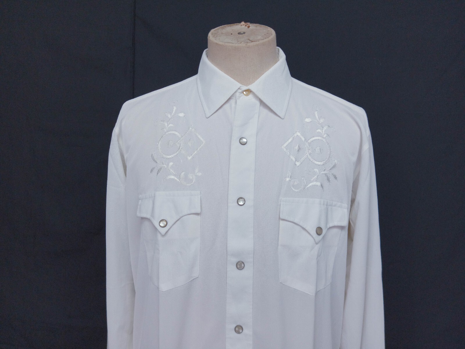 Vintage Men's Shirt - White - L