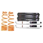 Rear Suspension Kit Shocks & Springs For Nissan Navara NP300 D23 2.3TD 4/2015+